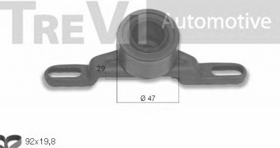 TREVI AUTOMOTIVE kd1114 -  Комплект ремня ГРМ